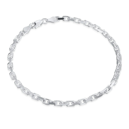 Abyss Silver Chain Bracelet